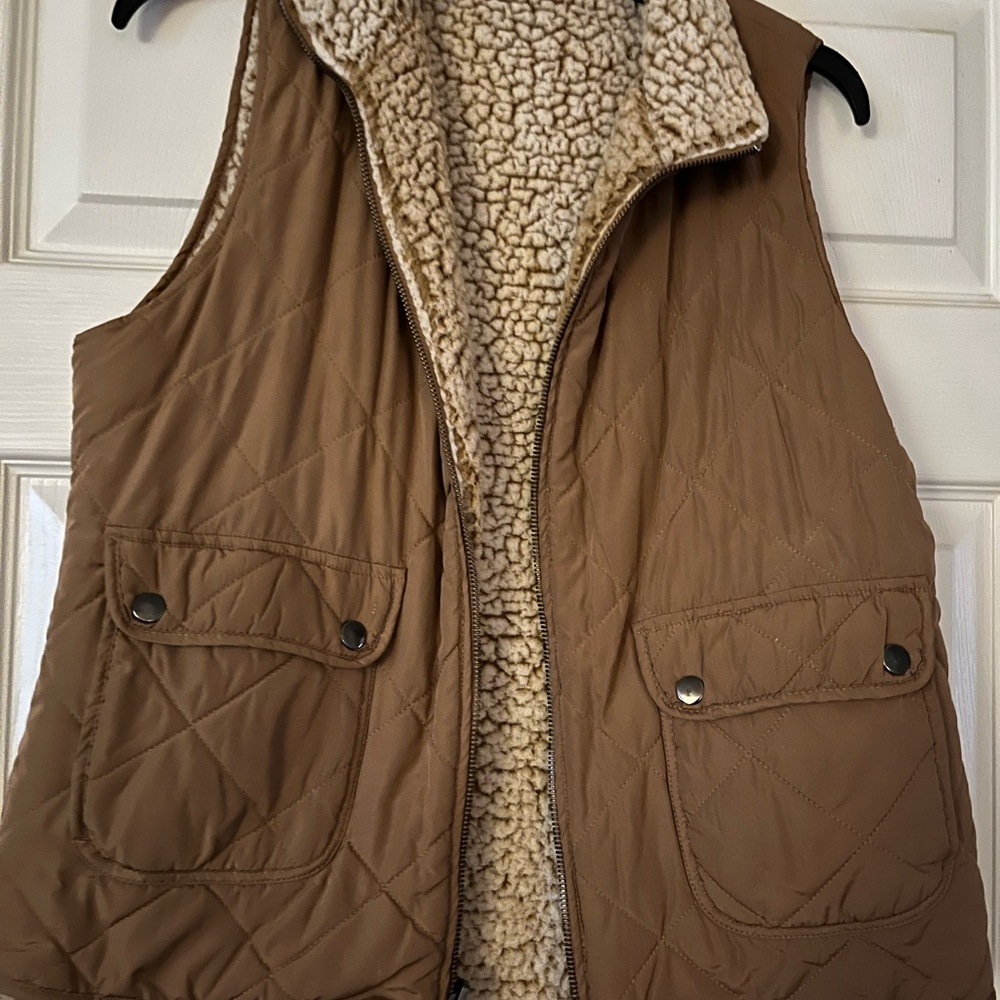 Studio Tan Sherpa-Lined Outerwear